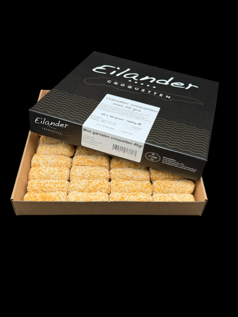 Eilander garnalenkroket 40x38 gram prijs is incl 9%btw
